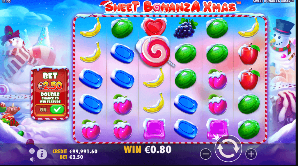 Sweet Bonanza Xmas slot