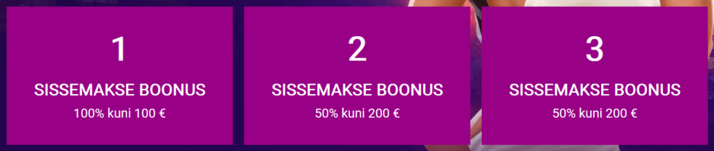 Optibeti boonus Optibeti tervitusboonus