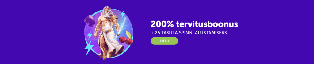 Supercasino boonus SuperCasino tervitusboonus