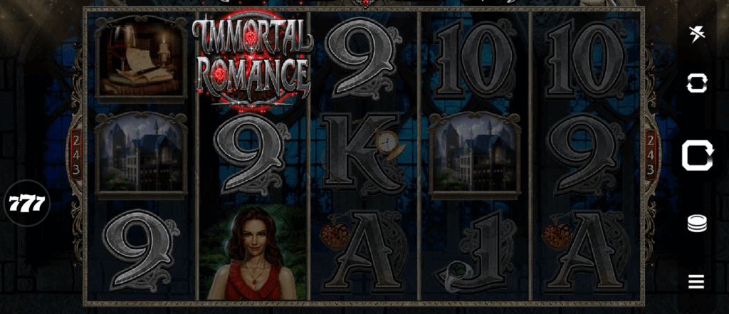 Immortal Romance slot Immortal Romance kuvatõmmis