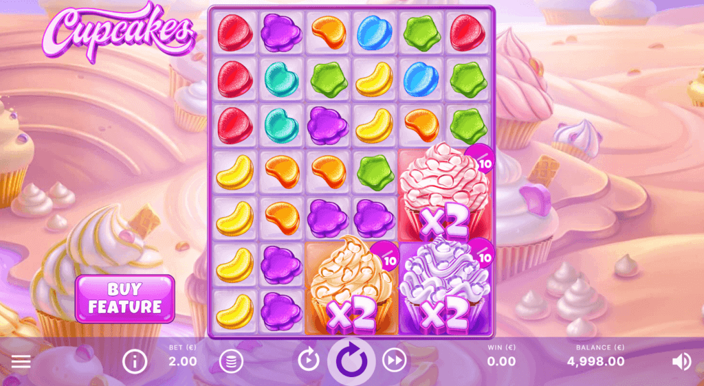 Cupcakes slot Cupcakes kuvatõmmis