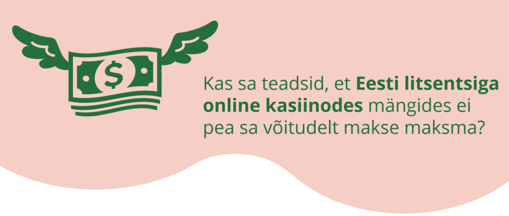 Maksud kasiino võitudelt