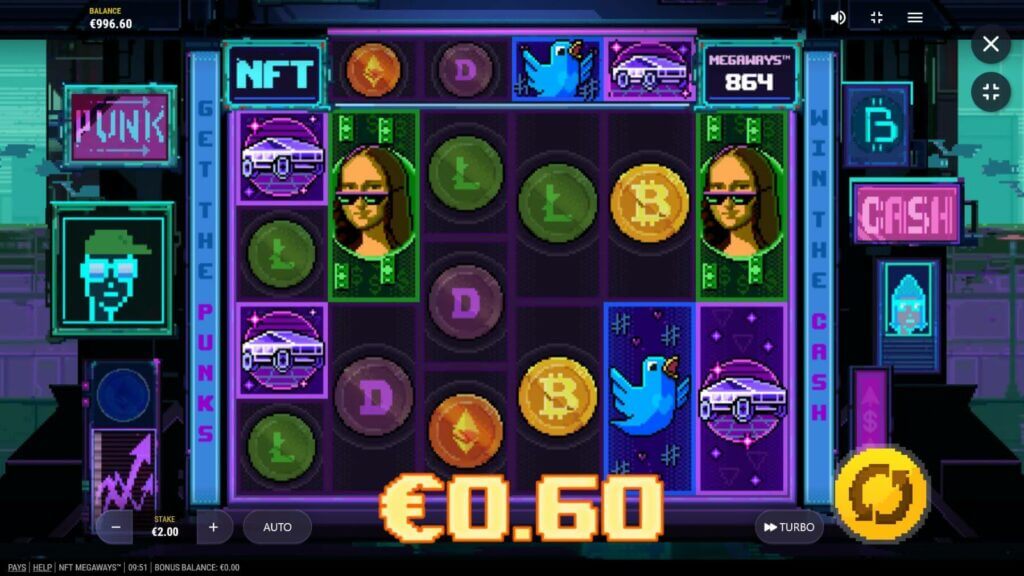 NFT Megaways slot NFT Megaways