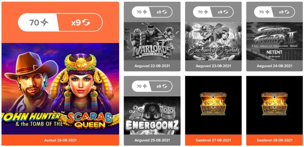 Ninja Casino lojaalsusprogramm Ninja aarded