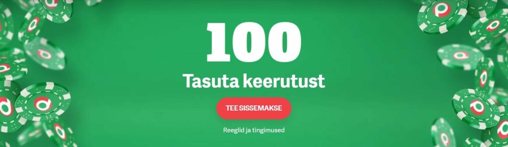 Paf tasuta spinnid Pafi uus tervitusboonus