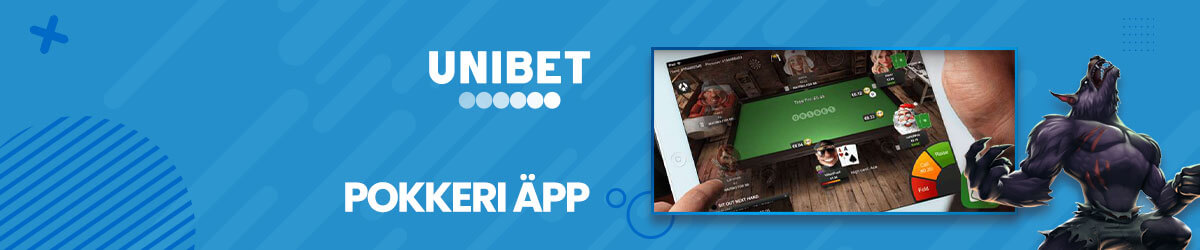 Unibeti pokkeriäpp Unibeti pokkerirakendus