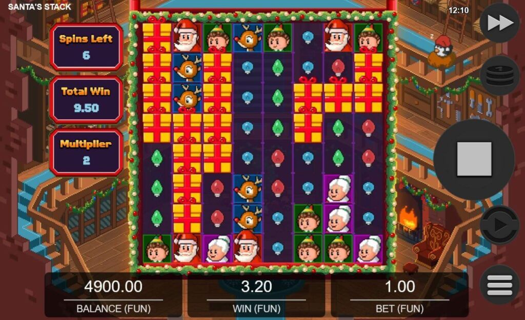 Santas stack Santas stack slot