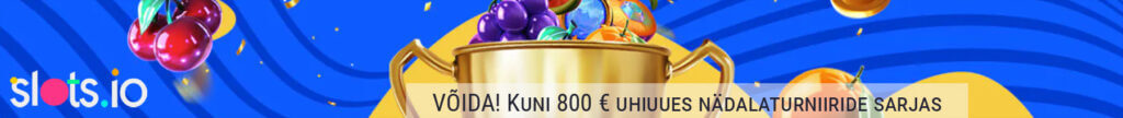 Slots.io pakub koheseid väljamakseid Slots.io turniirid