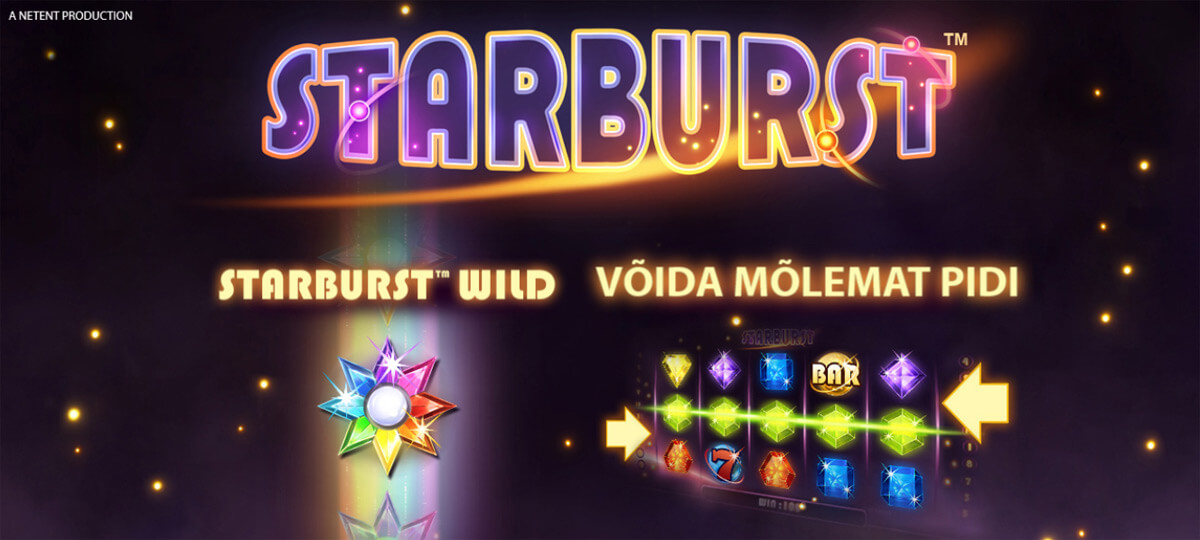 Starbursti tervitusaken Starburst