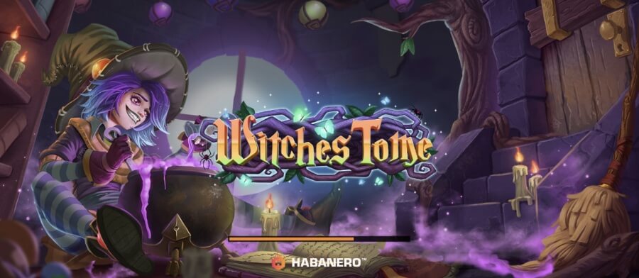 Witches Tome Habanero Halloween slott 